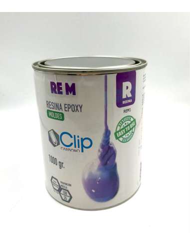 Resina epoxy para moldes RE M - 1 kg