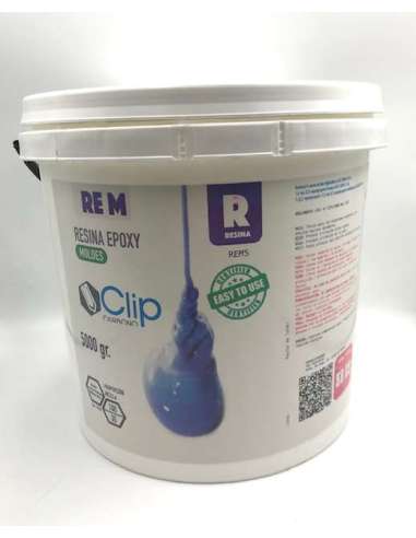 Resina epoxy para moldes RE M - 5 kg