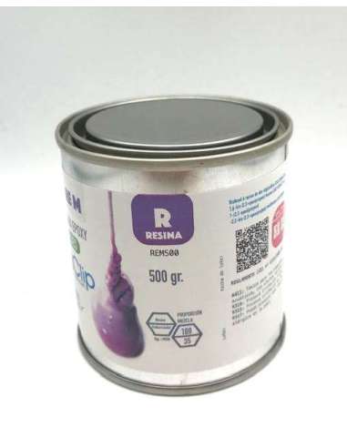Resina epoxy para moldes RE M - 500 gr