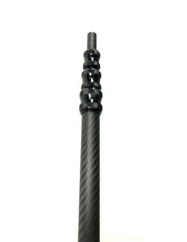 Telescopic extension for carbon fiber pole - LENGTH: up to 5.4 meters