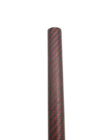 Carbon-kevlar fiber orange tube sight mesh (17mm. external Ø - 15mm. inner Ø) 2000mm.