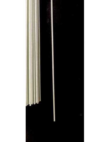 Glass fiber white tube (4mm. external Ø - 2mm. inner Ø) 2000mm.
