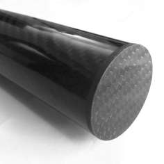 Tapa de fibra de carbono para tubos con medidas (30mm. Ø exterior - 28mm. Ø interior)