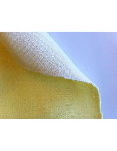 Commercial sample elastic Kevlar and Polyester fabric resistant to cuts, abrasions and tears of 300gr / m2