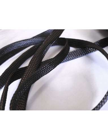 Commercial sample 15mm Ø Carbon fiber braided tubular sleeve