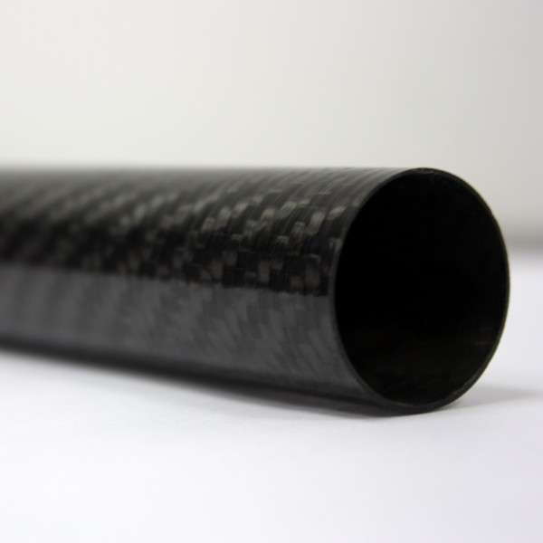 330mm 1 Tubo de fibra de carbono de 20 mm de diámetro/tubo de fibra de carbono CFK 3K Köper/longitud a elegir