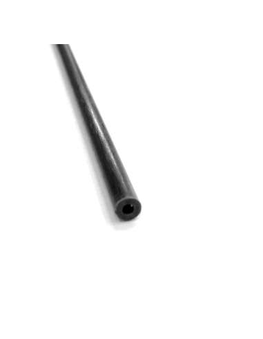 Carbon fiber tube  by pultrusion (4mm. external Ø -2mm. inner Ø) 1000mm.