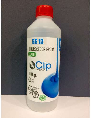 Endurecedor EE12 para resina epoxy  CURADO RÁPIDO - 1 kg