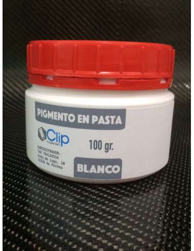 Pigmento en pasta BLANCO - 100 gr.