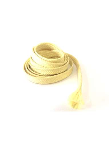 Manga tubular trançada de fibra de kevlar - Ø 6 mm.