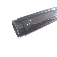 Estrutura de alumínio protetora para tubos com medidas - (20 mm fora Ø - 18 mm Ø no interior)