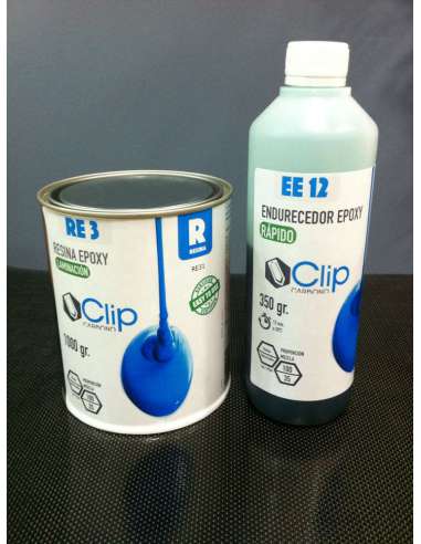 EPOXY LAMINATION KIT FOR FAST CURING - 1350 gr.
