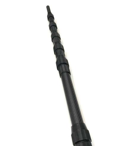 Telescopic pole in carbon fiber - LENGTH: up to 12,8 meters
