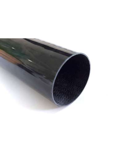 Tubo de fibra de carbono acabado Marble-Forged (20mm. Ø exterior - 17mm. Ø  interior) 1000mm.